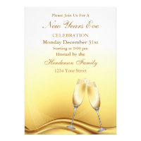 New Years Eve Party Card