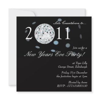 New Years Eve Party Disco Ball