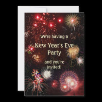 New Year's Eve Party invitations
