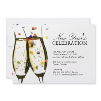 NEW YEARS EVE PARTY INVITATION
