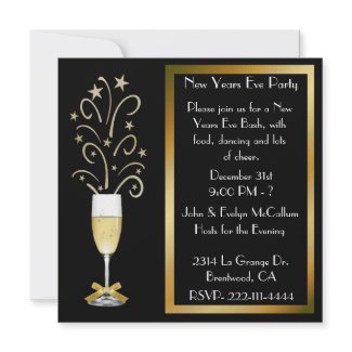 New Years Eve Party Invitations