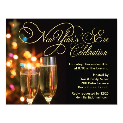 New Year's Eve Party Invitations