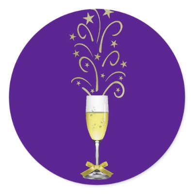 New Years Eve Party stickers