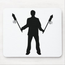 New Year's Eve skyrockets mousepads