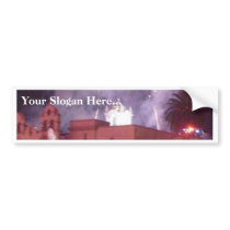 New Years Fireworks bumper stickers by lifesphere New Years Fireworks bumper stickers