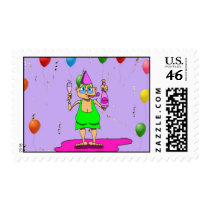New Years Gladys postage by cimmerrian New Years Gladys postage