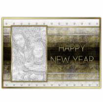 New Years - Golden Elegance - ADD Your Photo Photo Sculptures