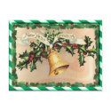NEW YEARS & GREEN STRIPES by SHARON SHARPE postcards