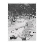 New Years Ice Postcard