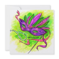 New Year's Masquerade Party invitation