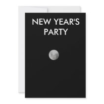 NEW YEAR'S PARTY PERSONALIZED INVITATIONS