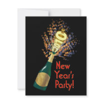 New Year's Party invitations by artogram New Year's Party invitations