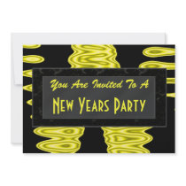 New Years Party invitations by DonnaGraysonAbstract New Years Party invitations
