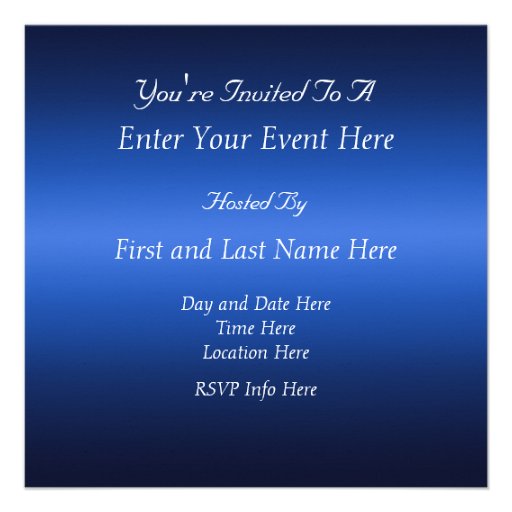 New Years Party Invitation