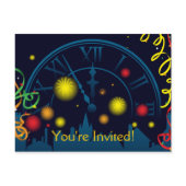 New Years Party Invite postcard