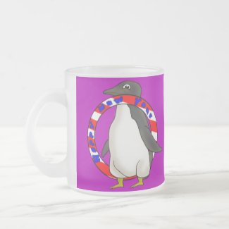 New Years Penguin mug