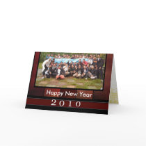 New years photo card by clean_world New years photo card
