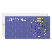 New Year's Toast Photo Card photo cards