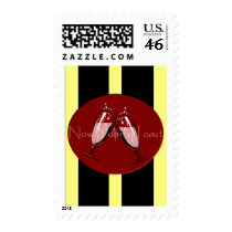 New Year's Toast stamps
