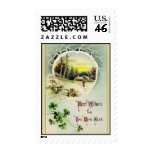 New Years vintage postcard 1911 Postage