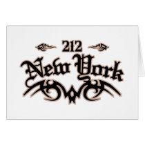 New York 212 Greeting Cards