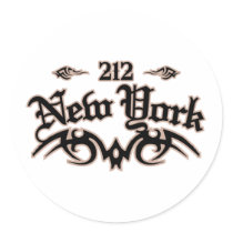 New York 212 Stickers