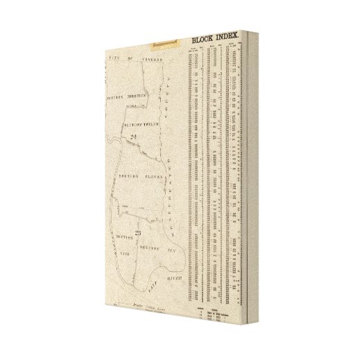 New York 24 Stretched Canvas Print