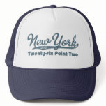New York 26.2 Blue Marathon Cap hats