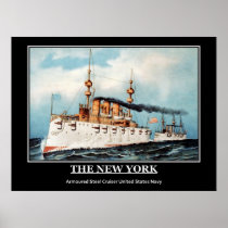 New York Armoured Steel Cruiser Print