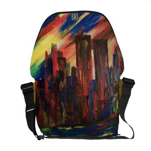 New York ART bag Courier Bag
