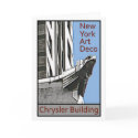 New York Art Deco - Chrysler Building Eagle cards