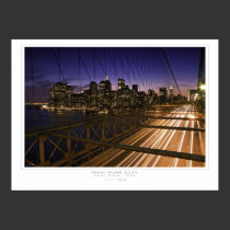New York at night Print posters