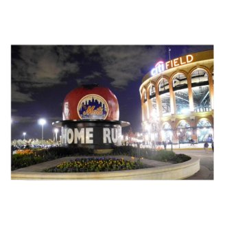 New York Baseball Apple Posters