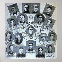 New York Baseball Club 1903 Posters