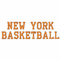 NEW YORK   BASKETBALL embroidered shirts