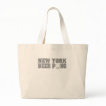 New York Beer Pong Canvas Bags