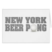 New York Beer Pong cards
