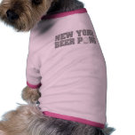 New York Beer Pong Dog Tee