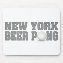 New York Beer Pong Mouse Pads