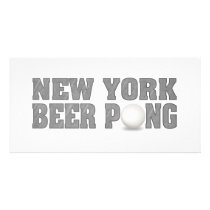 New York Beer Pong photo cards