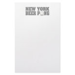 New York Beer Pong Stationery