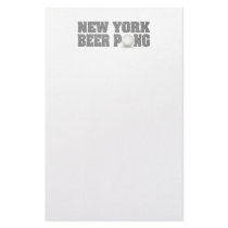 New York Beer Pong Stationery
