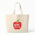 New York Big Apple Tote Bag