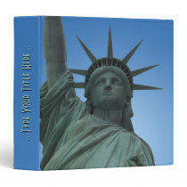 New York Binder Statue of Liberty Souvenir Binder