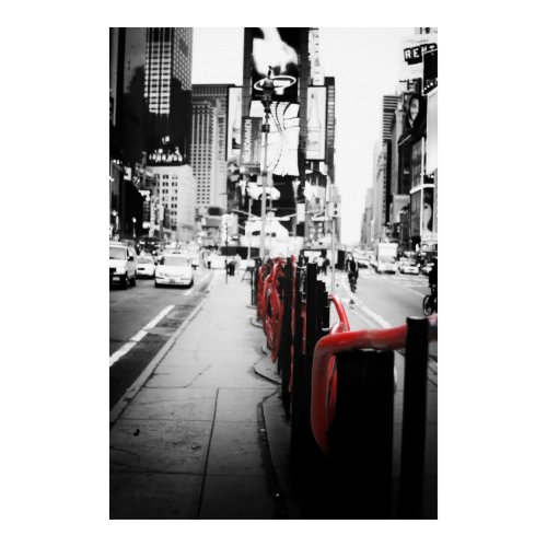 New York Black and White Photo Poster print