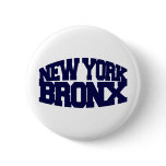 New York Bronx Button