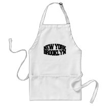 New York Brooklyn Apron