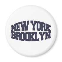 New York Brooklyn Magnet