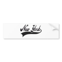 NEW YORK BUMPER STICKER