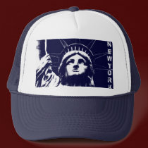 New York Caps Navy New York Souvenir Liberty Gifts hats